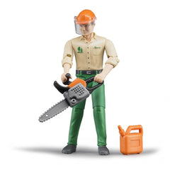 Bruder - Forestry Worker With Accessories - Action & Toy Figures