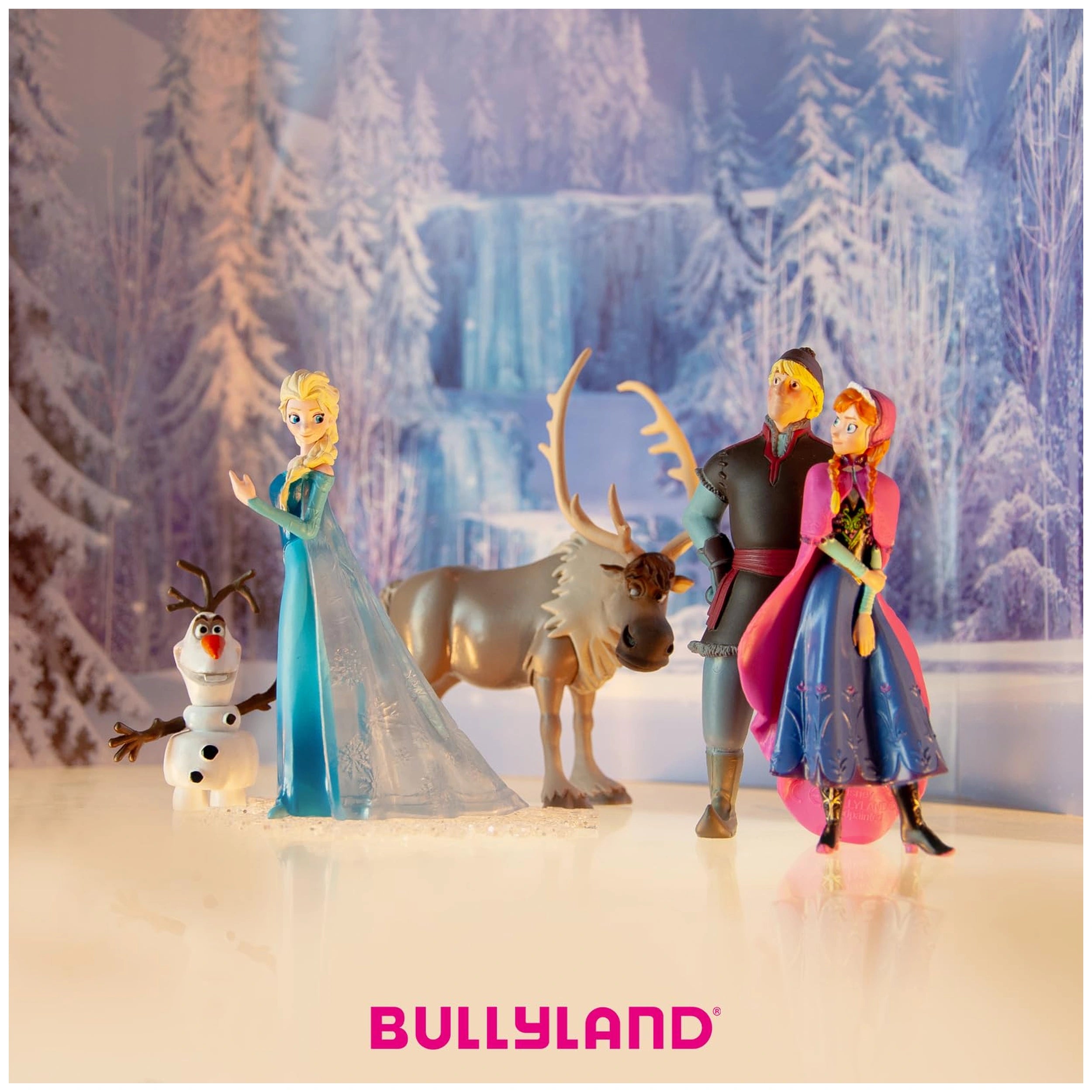 Bullyland - Disney - Elsa Speelgoedfiguur 8 cm - Disney Prinses - Frozen - Actie- en Speelgoedfiguren