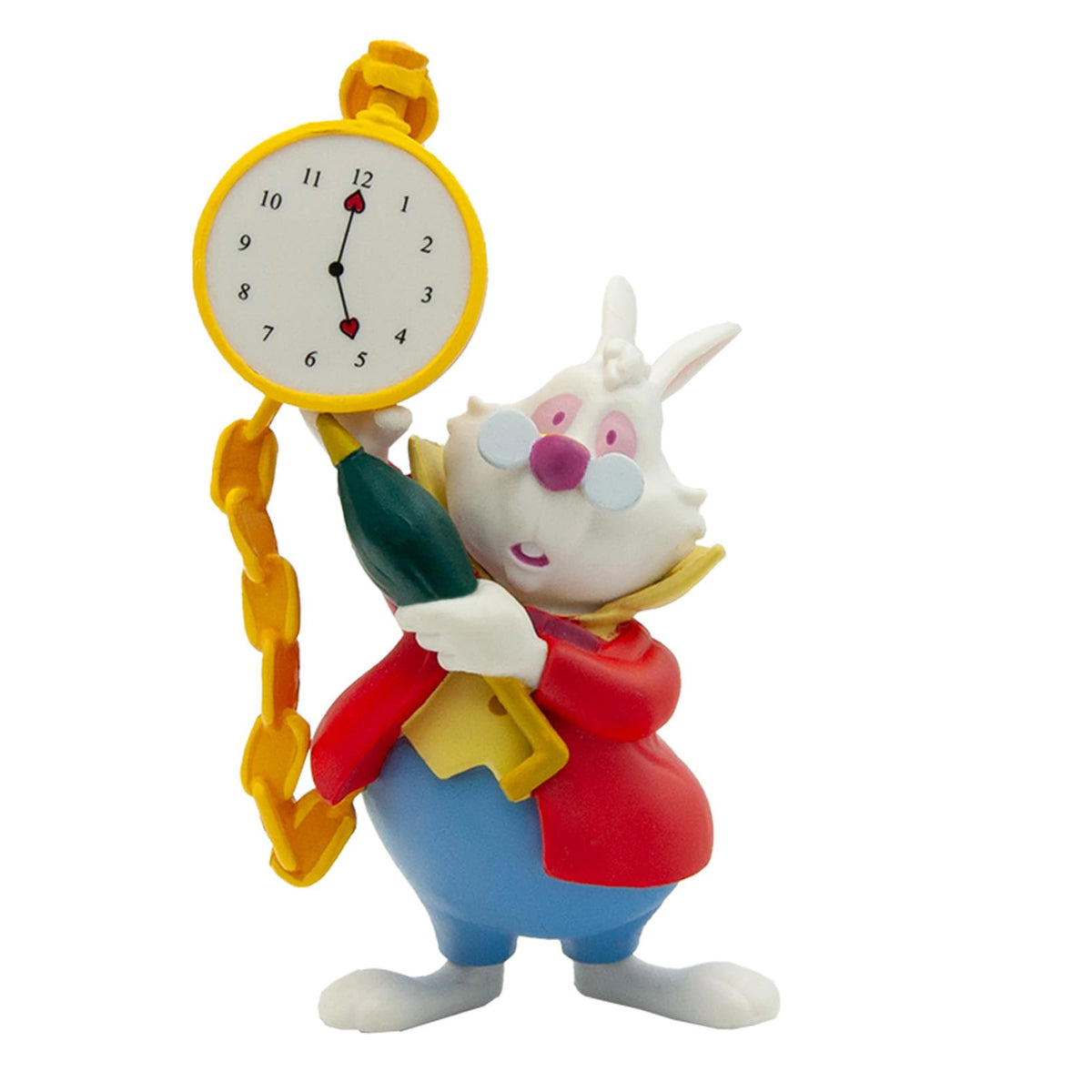 Bullyland - Disney White Rabbit Toy Figure 8 cm - Alice in Wonderland - Action & Toy Figures