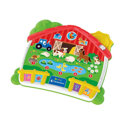 CLEMENTONI - Baby- en peuterspeelgoed - Interactief boerderij leer speelgoed - 18M+
