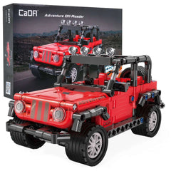 CaDA - Avontuurlijke Off-Roader Jeep - Constructiespeelgoed