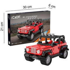 CaDA - Avontuurlijke Off-Roader Jeep - Constructiespeelgoed