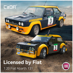 CaDA - Blade Fiat Abarth 131 Dual Mode Controller Bouwset Speelgoed