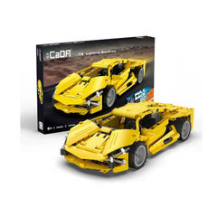 CaDA - Lightning Sports Car Trek Terug Systeem - Bouwset Speelgoed