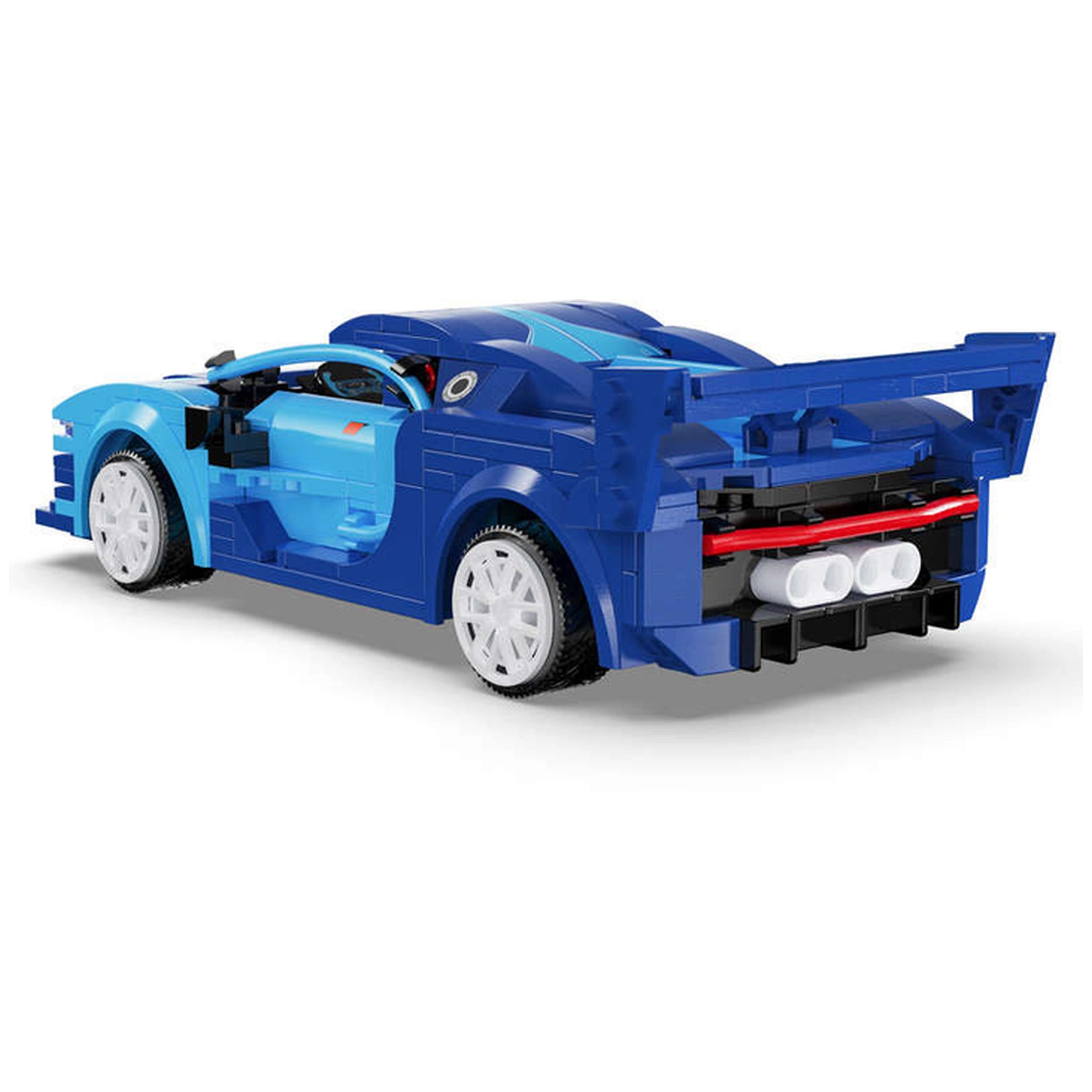 CaDA - RC Blauwe Raceauto Dual Mode Controller - Constructieset Speelgoed