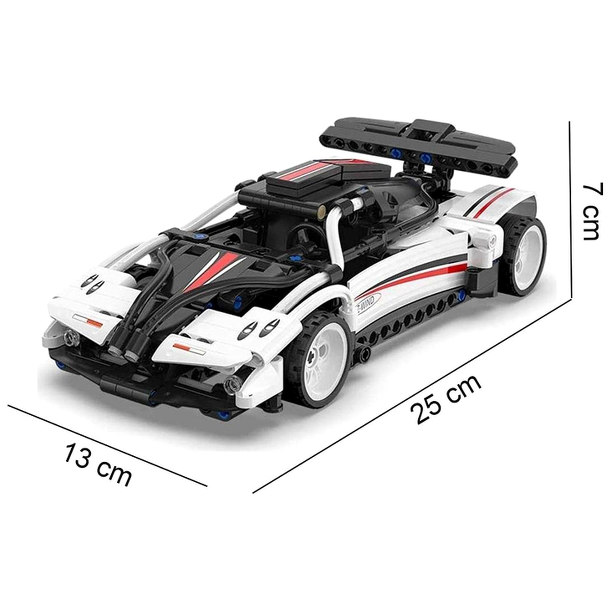CaDA - Z-Wind Sportauto - Bouwset Speelgoed