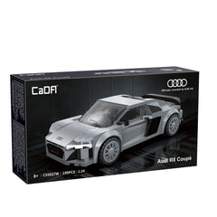 Cada - Bricks 1:24 Audi R8 Coupe C55027W Silver - Construction Set Toys