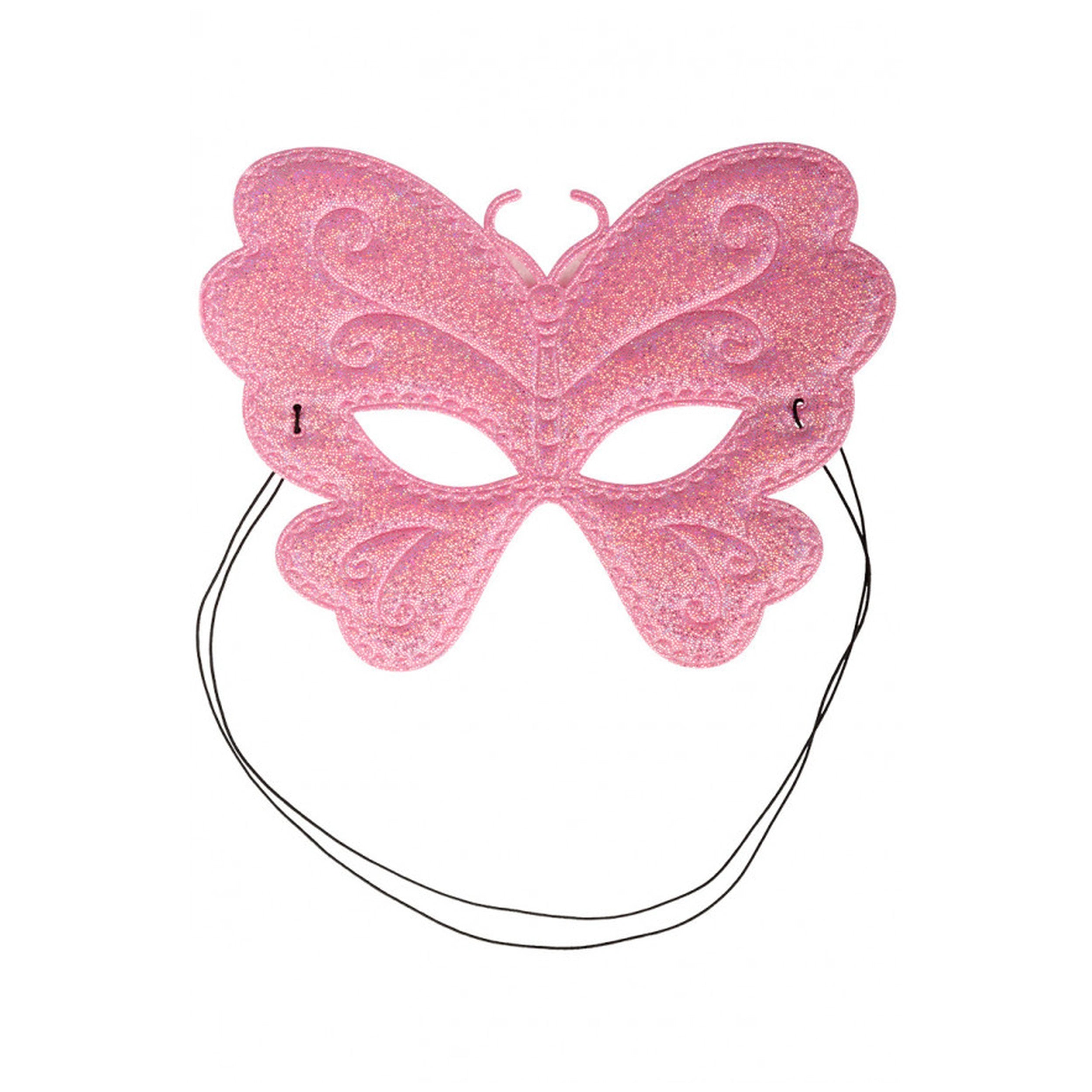 Carnival Toys - Kleurrijke Vlinder Stofmasker Voor Creatief Verkleedplezier - Doen alsof Beroepen En Rollenspellen