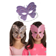 Carnival Toys - Kleurrijke Vlinder Stofmasker Voor Creatief Verkleedplezier - Doen alsof Beroepen En Rollenspellen