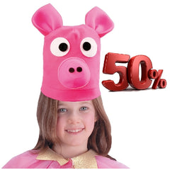 Carnival Toys - Leuke Roze Varkenshoed Voor Kinderen Perfect Voor Verkleden En Creatief Spelen - Doe-Vakken En Rollenspel
