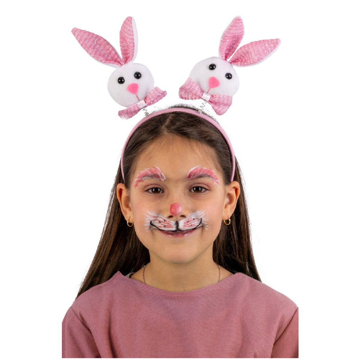 Carnival Toys - Hairband with Bouncing Bunnies - Pretend Professions & Role Playing