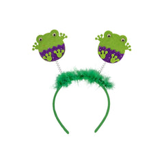 Carnival Toys - Pretend Professions - Frog Bopper Headband - Green - 3+ Years