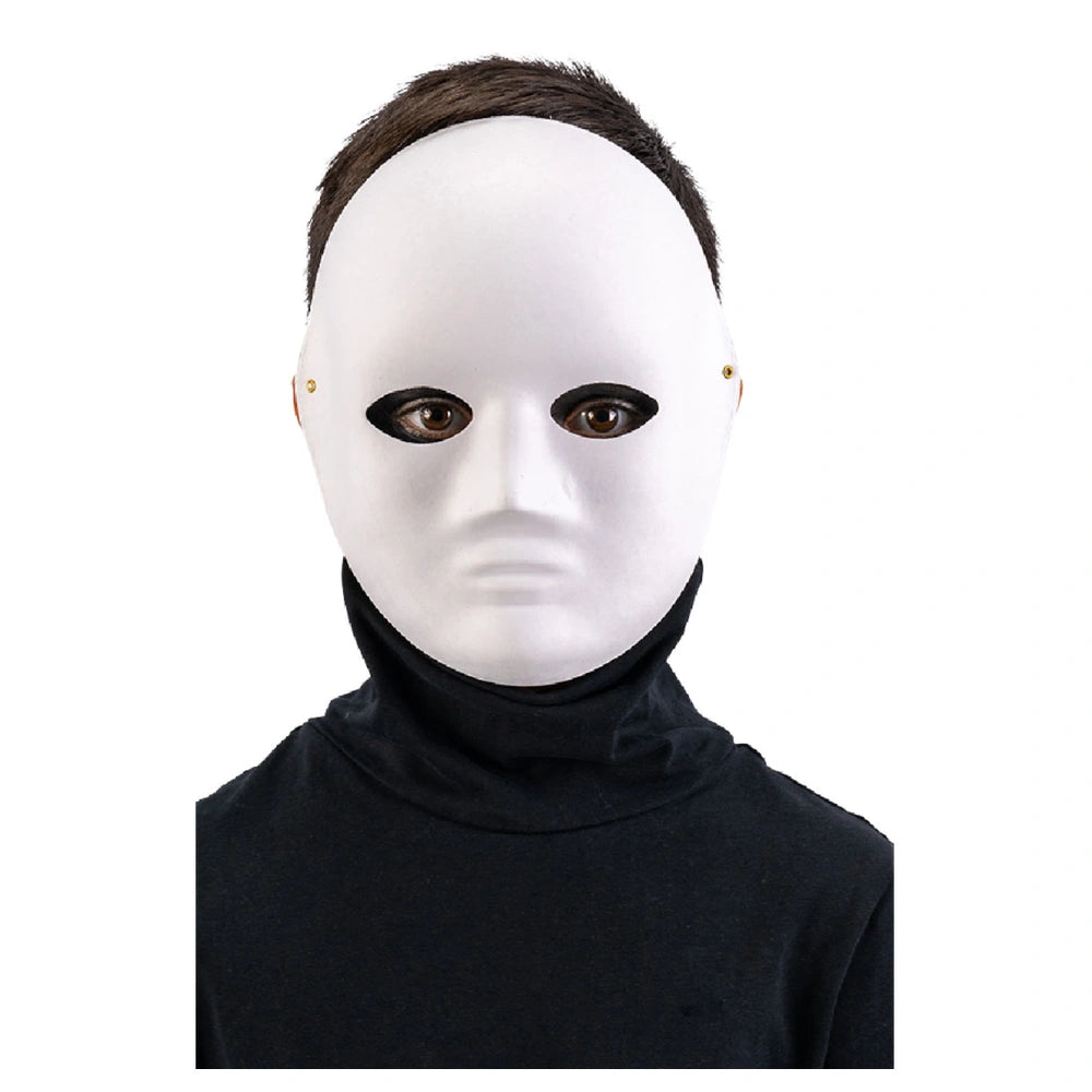 Carnival Toys - Pretend Professions - Paintable Medium Face Mask - White - 6+