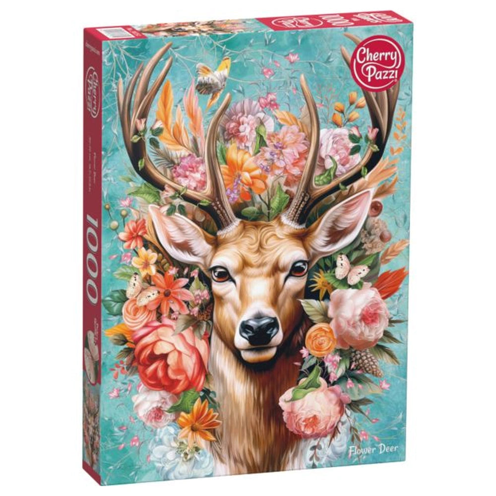 CherryPazzi - Flower Deer - 1000 Pcs Puzzle Age: +14 - CRP30752