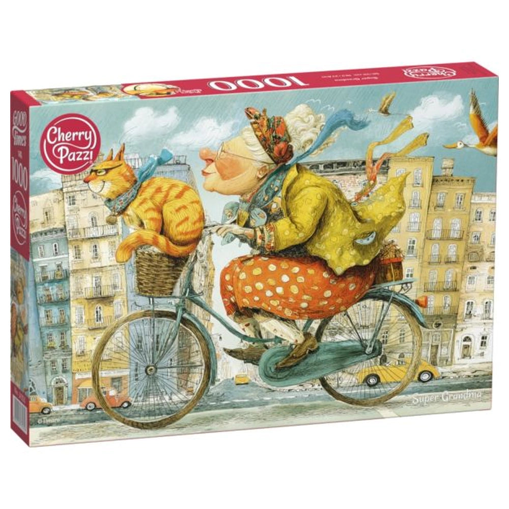 CherryPazzi - Super Grandma - 1000 Pcs Puzzle Age: +14 - CRP31353