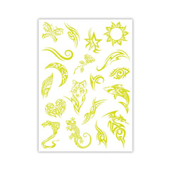 Clementoni Crazy Chic  - Glow In The Dark Tattoo Makeup