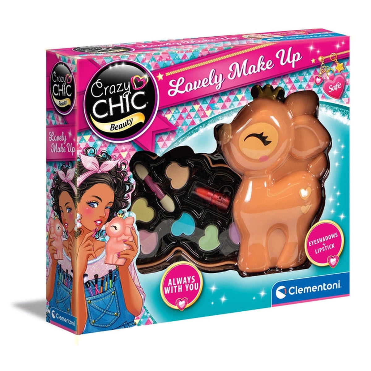 Clementoni Crazy Chic  - Lovely Make Up Fawn Playset