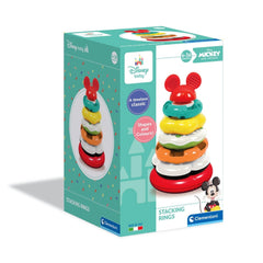 Clementoni Disney Baby - Baby Mickey Stapelringen Sorteer- en Stapelspeelgoed
