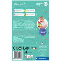 Clementoni Disney Baby - Baby Mickey Stapelringen Sorteer- en Stapelspeelgoed