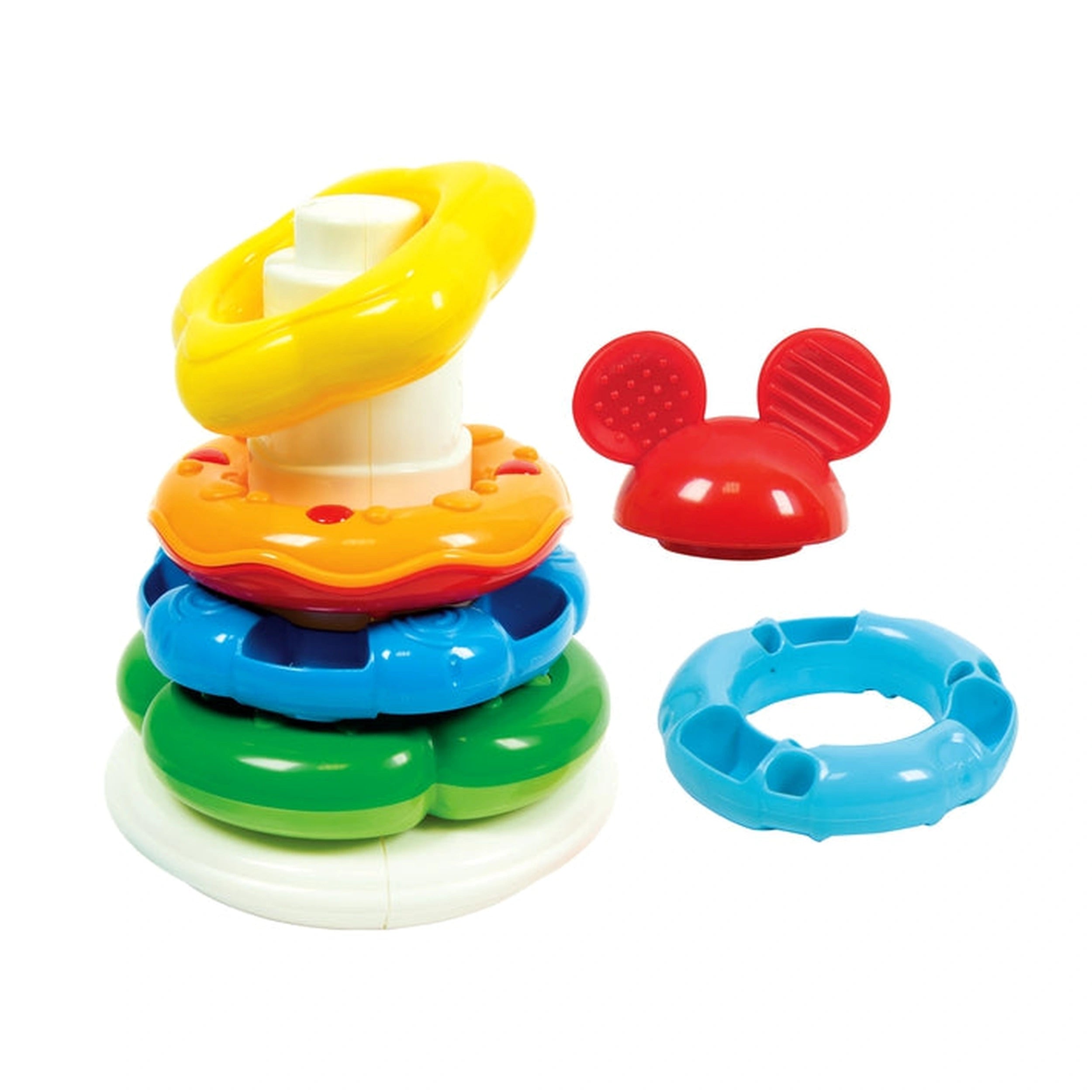 Clementoni Disney Baby - Baby Mickey Stapelringen Sorteer- en Stapelspeelgoed