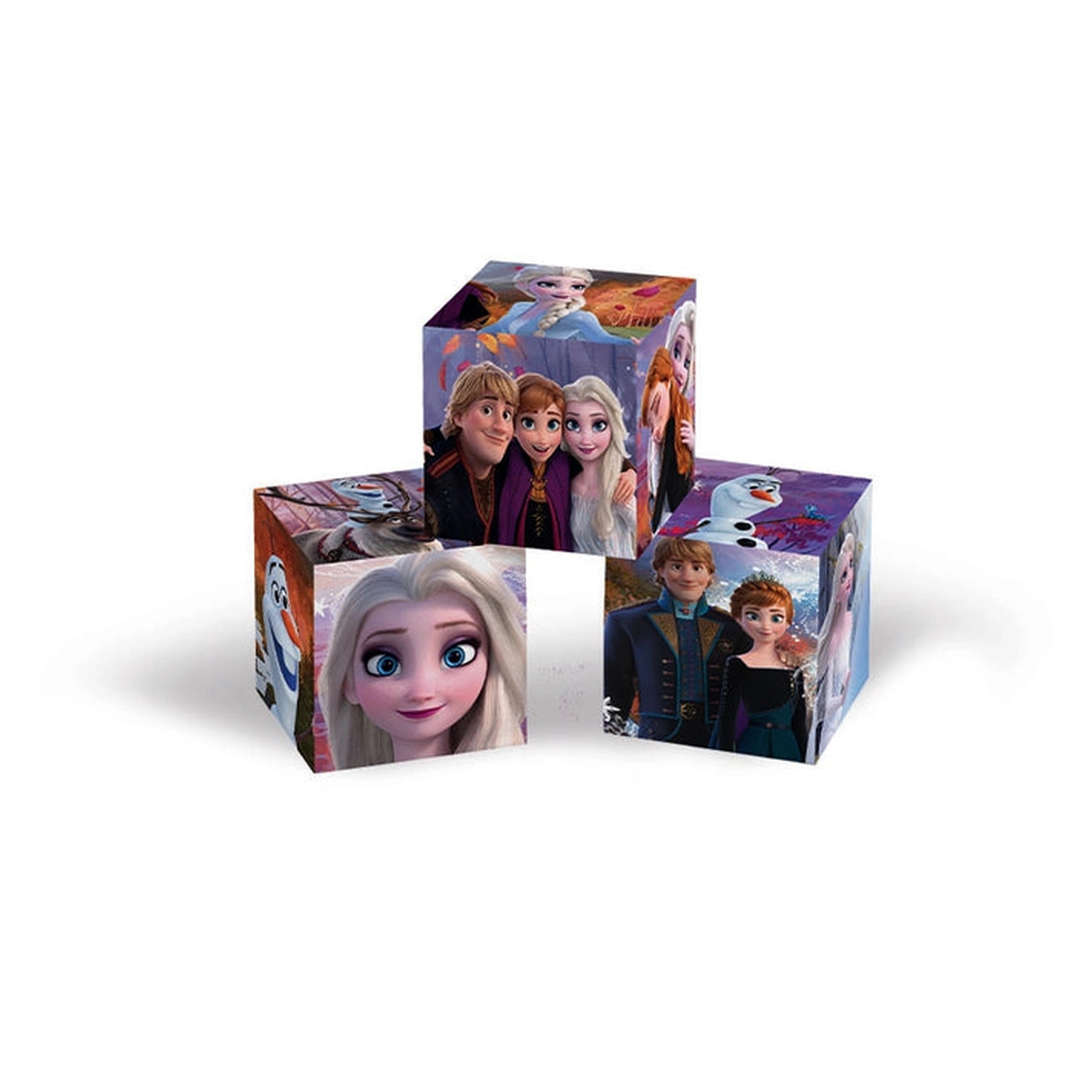 Clementoni - Disney Frozen Puzzle 12 Cubes