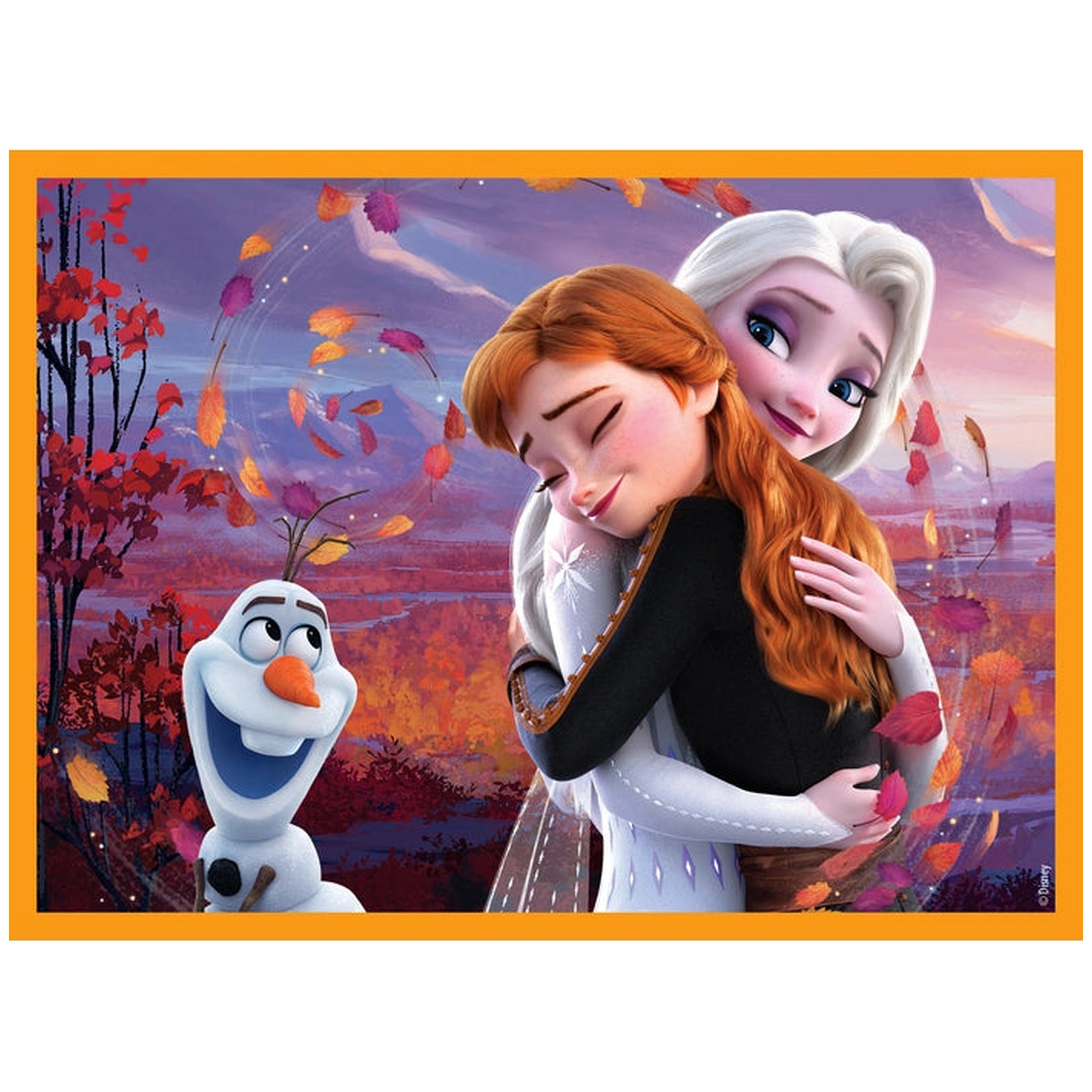 Clementoni - Disney Frozen Puzzle 12 Cubes