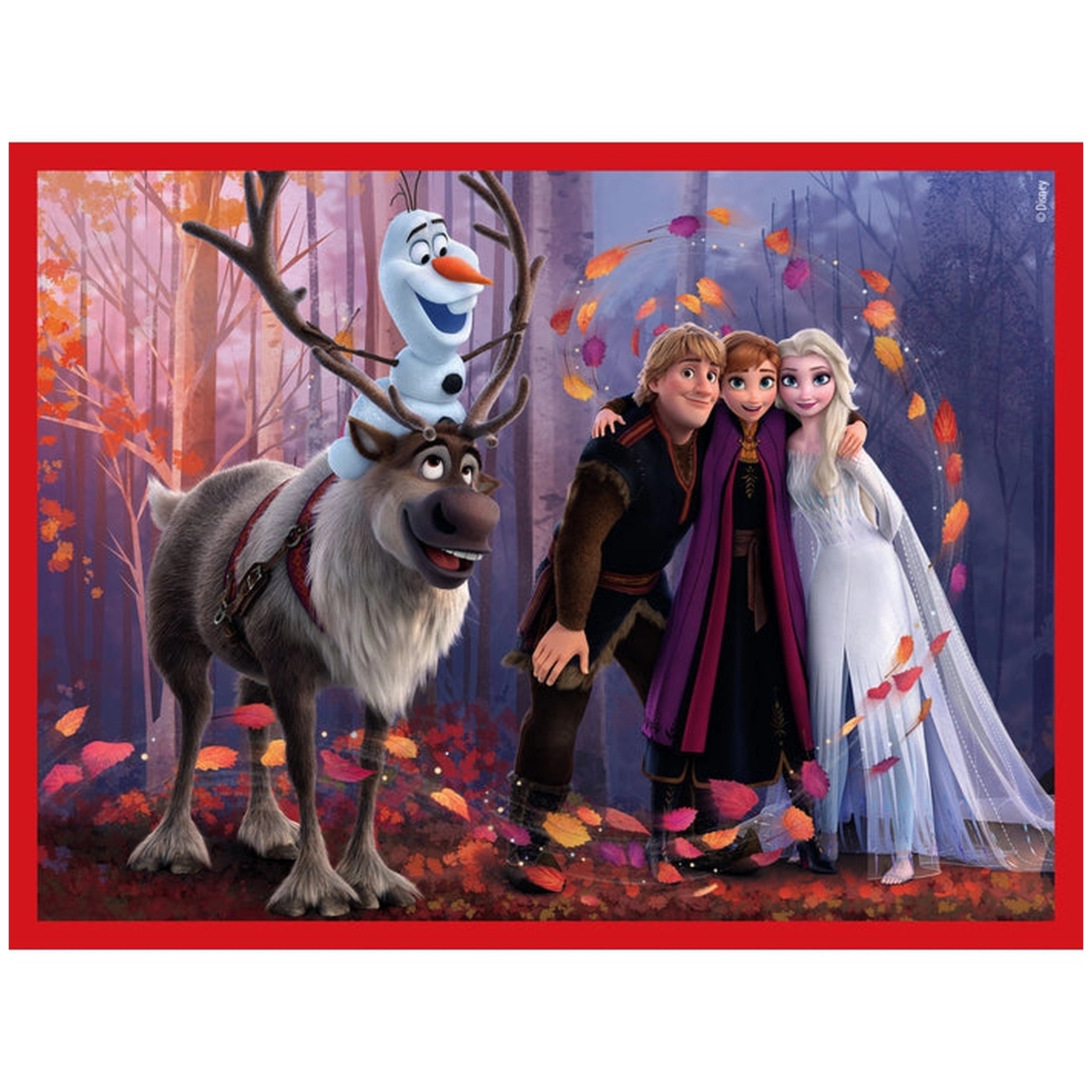 Clementoni - Disney Frozen Puzzle 12 Cubes