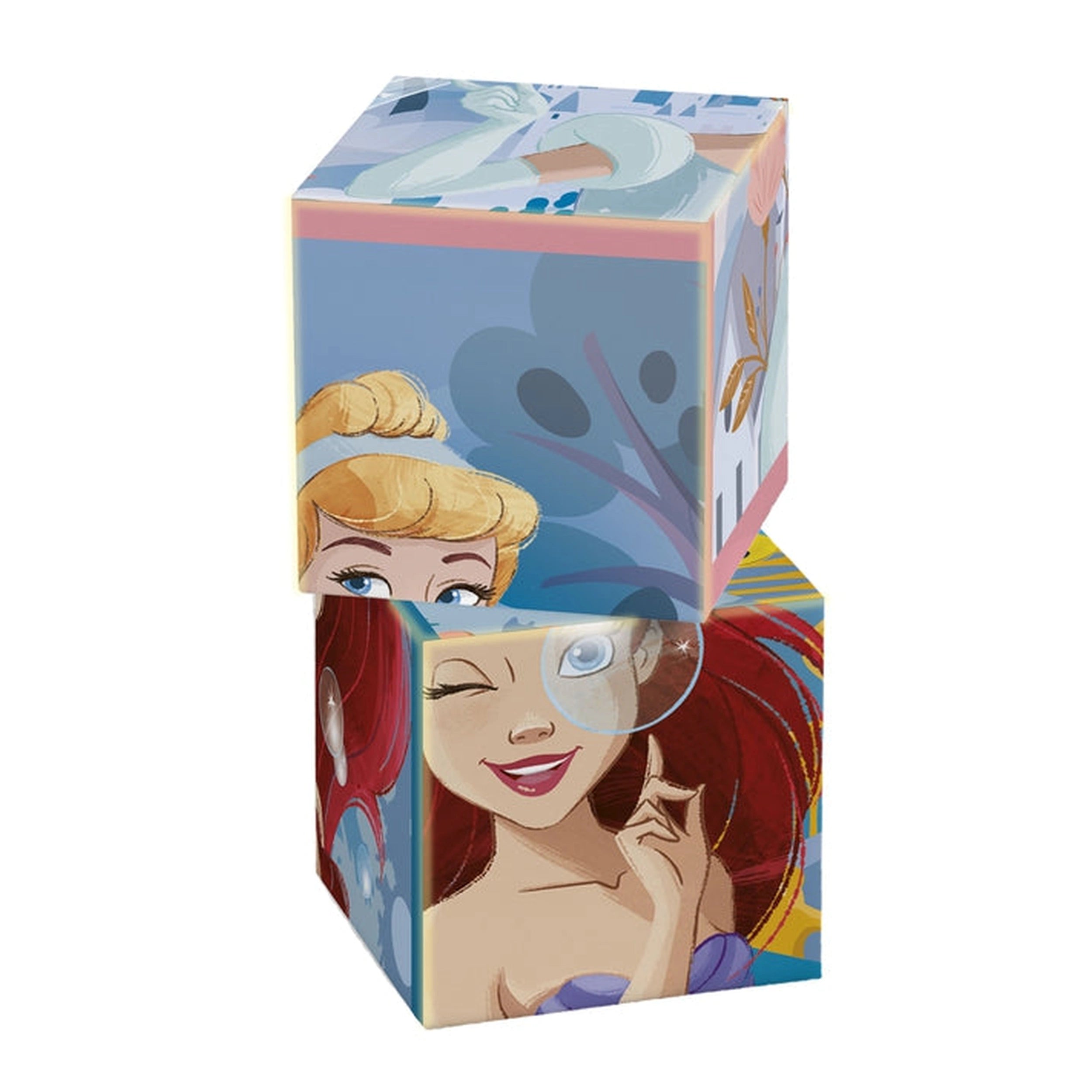 Clementoni - Disney Princess Puzzle 12 Cubes