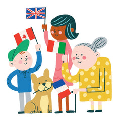 Clementoni - Vlaggen-Spel - Kaartspellen