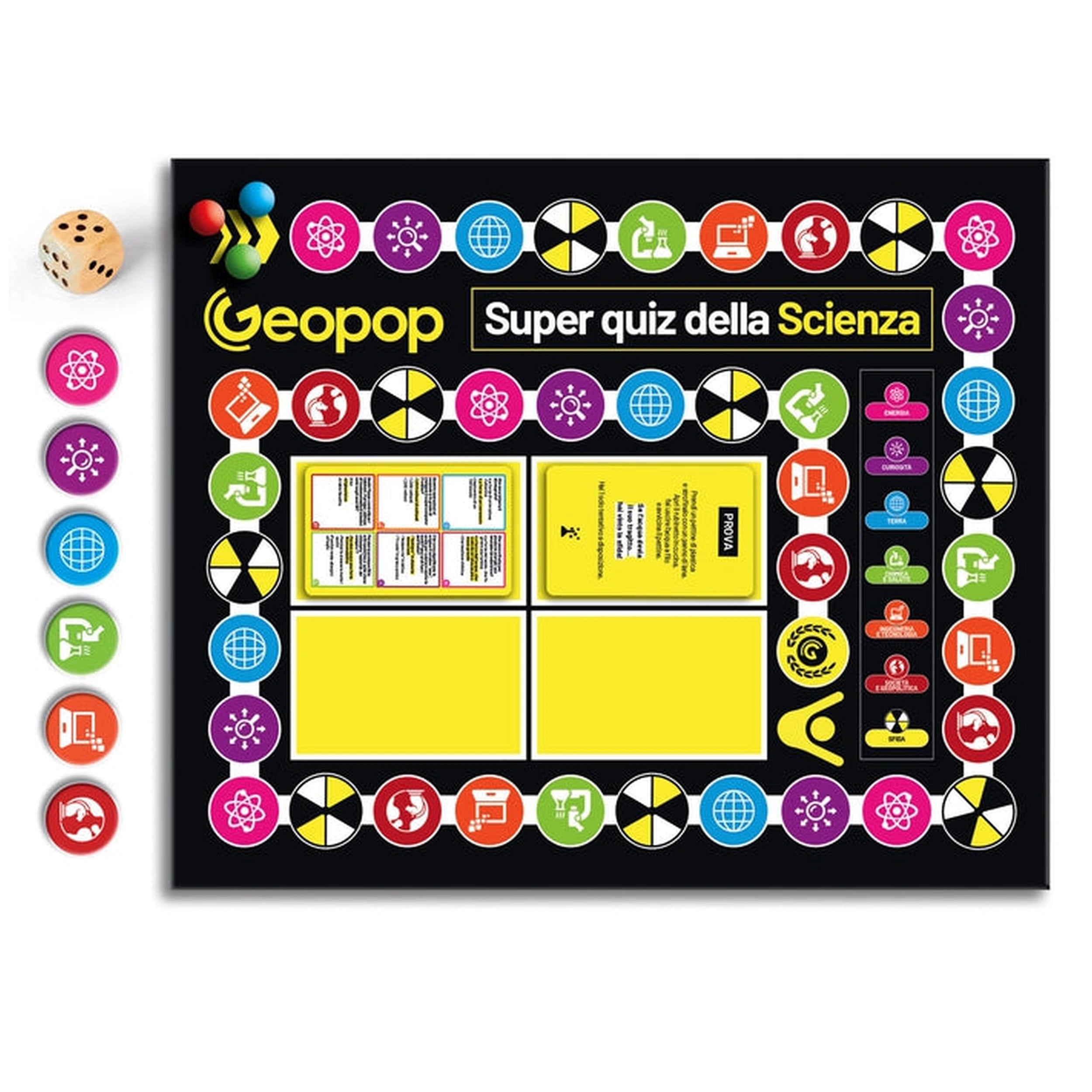 Clementoni - GEOPOP - Board Games