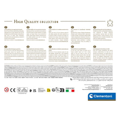 Clementoni High Quality Collection - Cat And Bunny 500 Pcs Puzzle