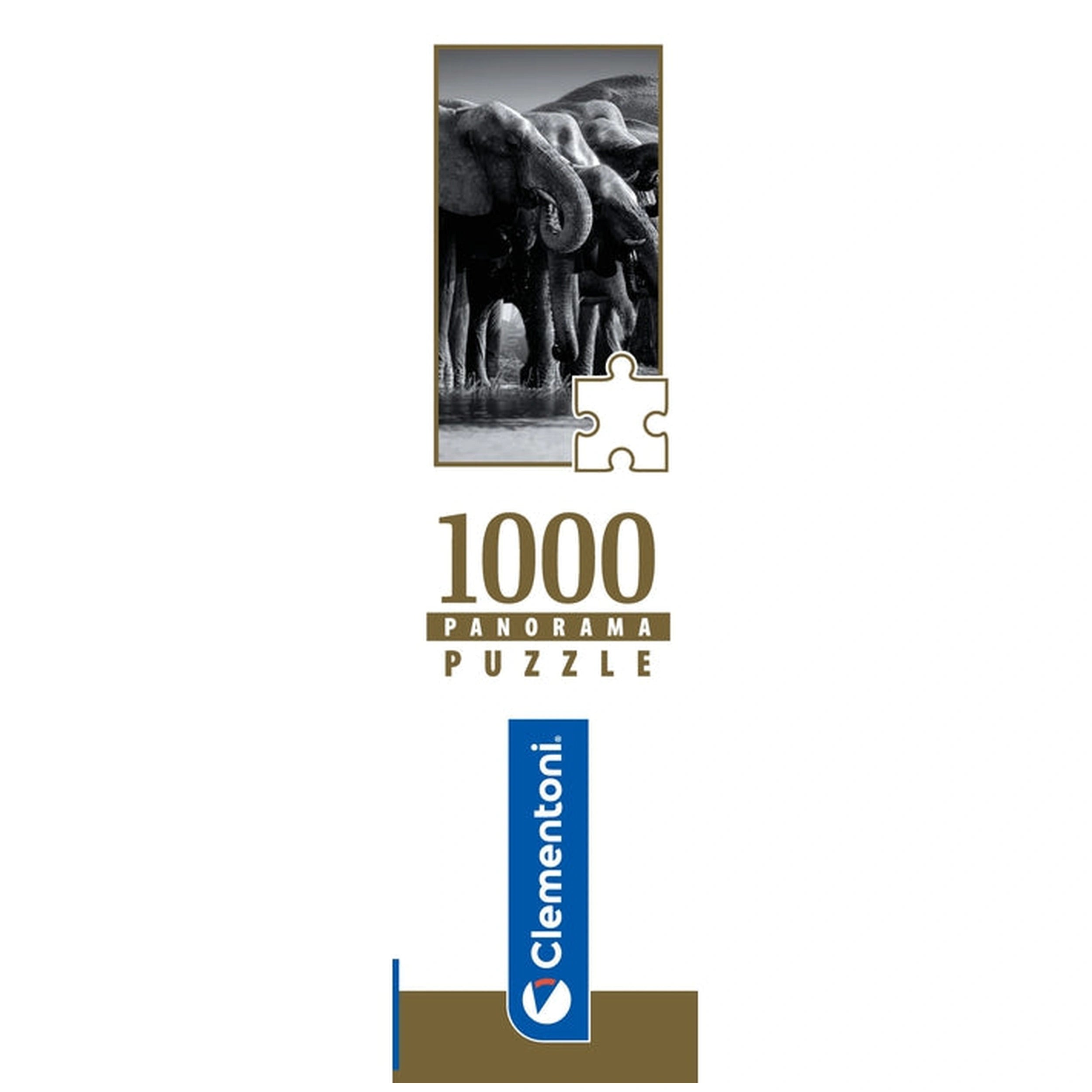 Clementoni High Quality Collection - Herd Of Giants 1000 Pcs Puzzle Panorama