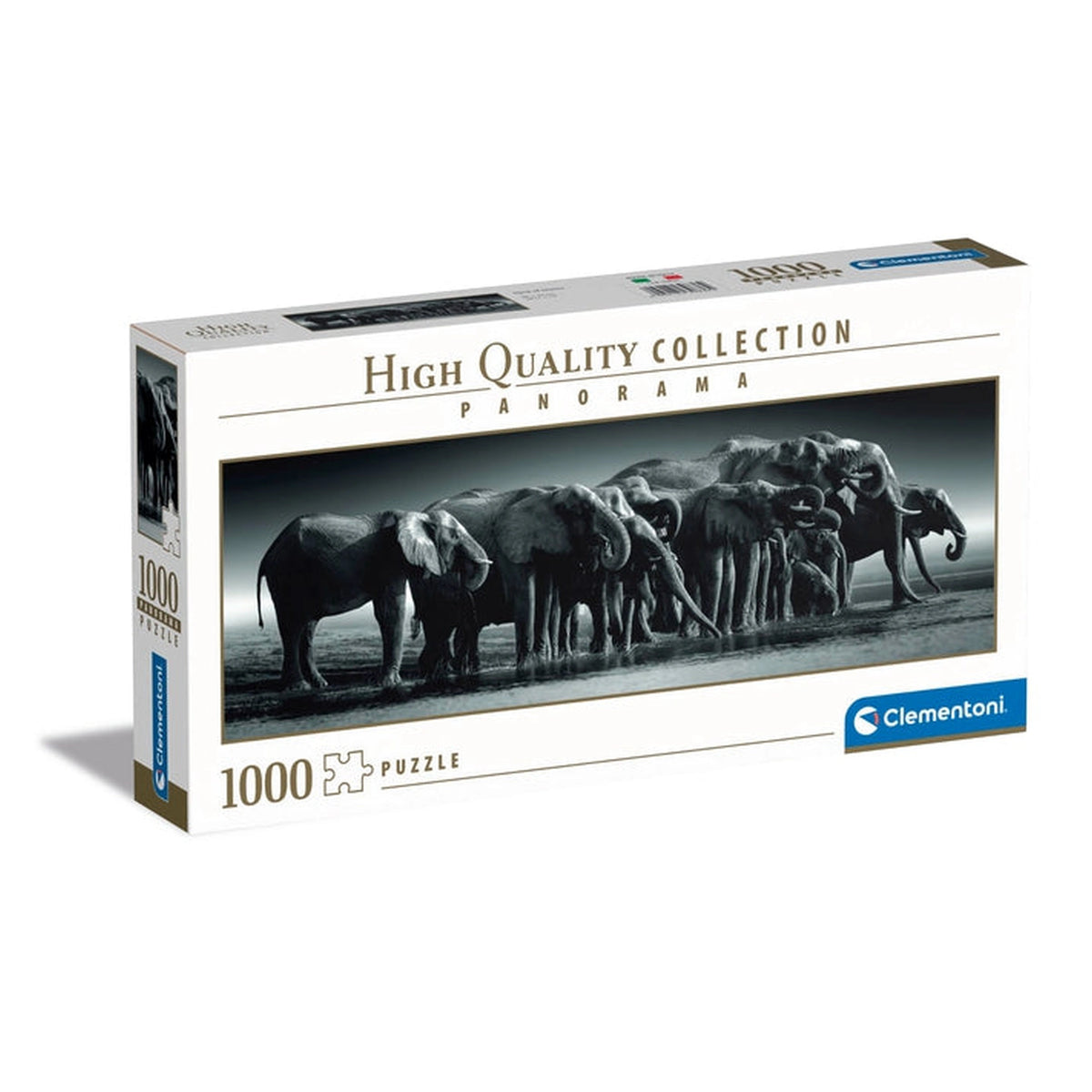 Clementoni High Quality Collection - Herd Of Giants 1000 Pcs Puzzle Panorama