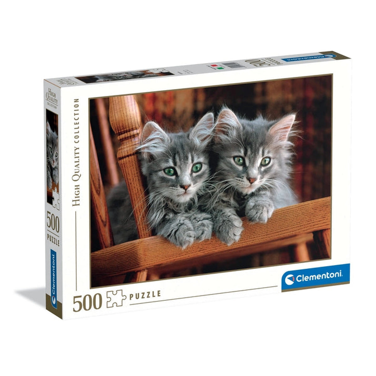 Clementoni High Quality Collection - Kittens 500 Stukjes Puzzel
