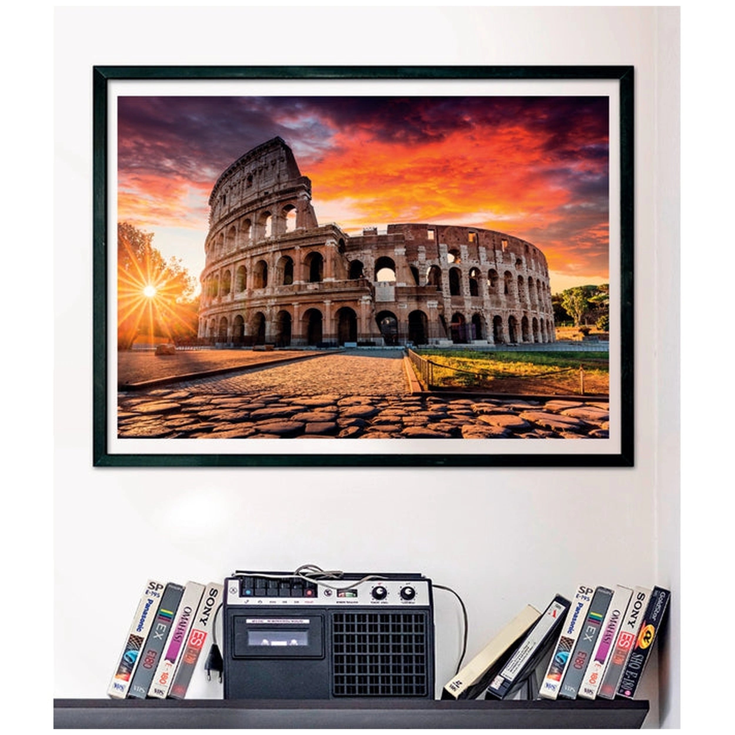 Clementoni Hoge Kwaliteit Collectie - Romeins Colosseum Zonsondergang 1000 Stukjes Puzzel