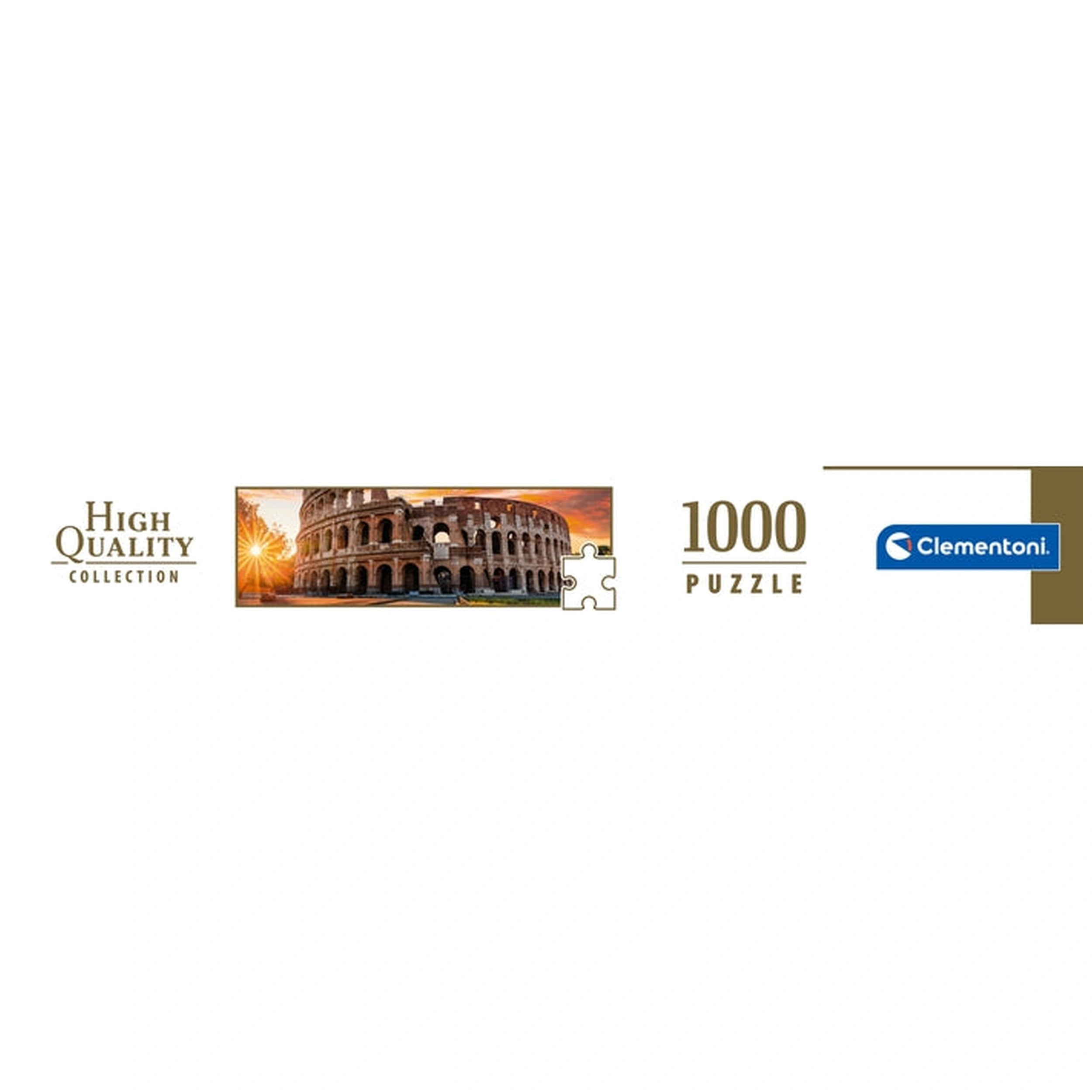 Clementoni Hoge Kwaliteit Collectie - Romeins Colosseum Zonsondergang 1000 Stukjes Puzzel