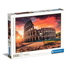 Clementoni Hoge Kwaliteit Collectie - Romeins Colosseum Zonsondergang 1000 Stukjes Puzzel