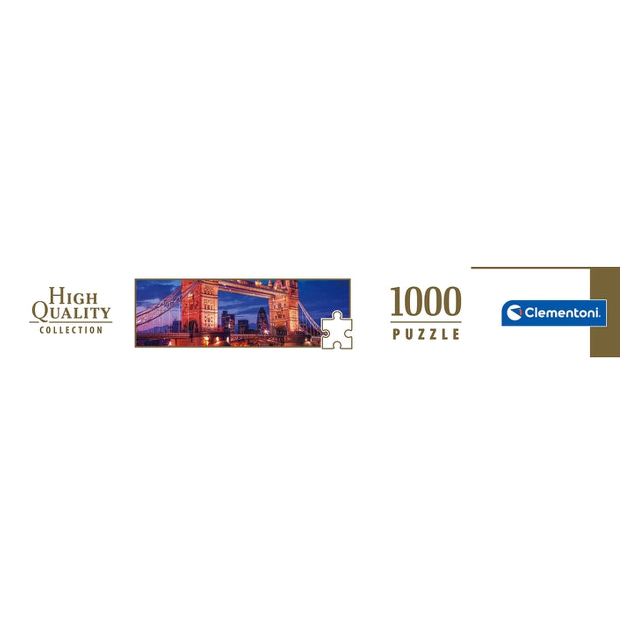 Clementoni Hoge Kwaliteit Collectie - Tower Bridge 1000 Stukjes Puzzel