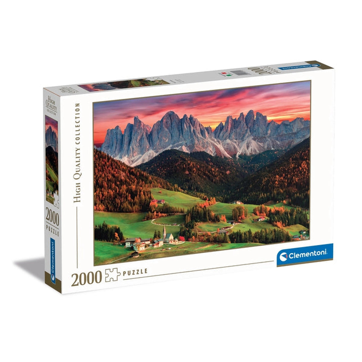 Clementoni High Quality Collection - Val Di Funes 2000 Stukjes Puzzel