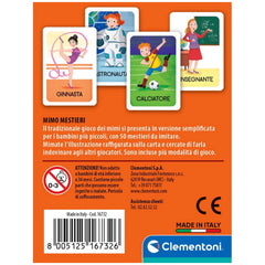 Clementoni - Mimo Mestieri Kaartspellen - Italiaanse Editie