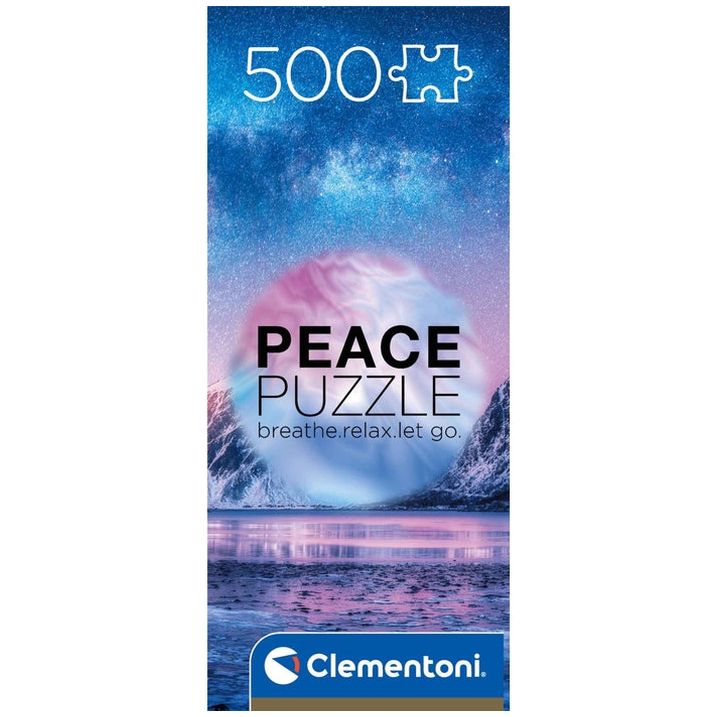 Clementoni Peace - Light Blue 500 Pcs Puzzles
