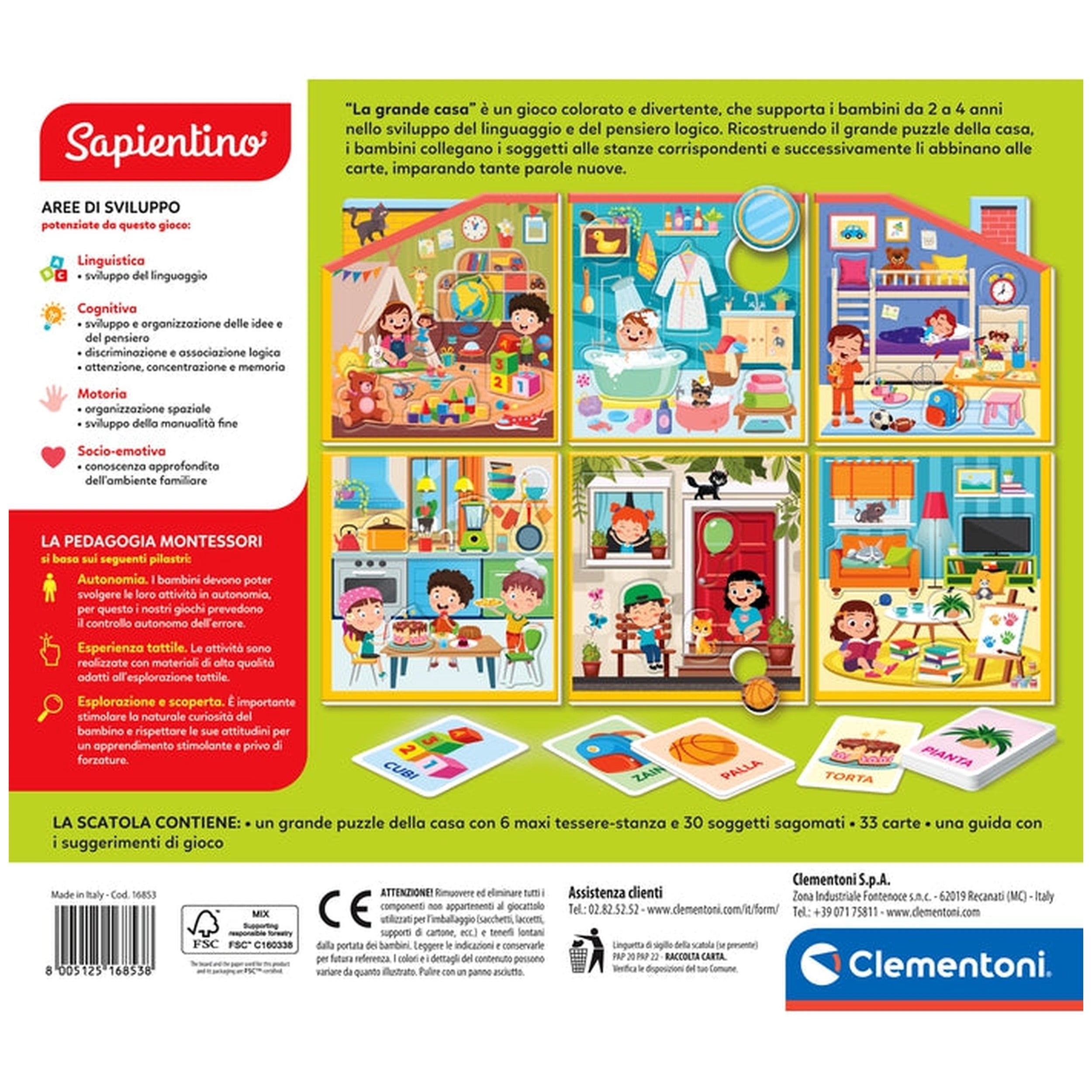 Clementoni - Sapientino - Montessori-La-Grande-Casa - Educational-Toys