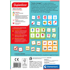 Clementoni - Sapientino-Montessori-Parole-e-Immagini - Educational-Toys