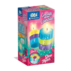 Clementoni - Maak Je Eigen Glow Kaarsen - Creatief - 8 Jaar - 27618351
