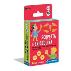 Clementoni - Scopetta E Briscolina Kaartspellen - Italiaanse Editie