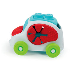 Clementoni Soft Clemmy - Aanraak, Beweeg en Speel Sensorische Auto Baby Activiteit Speelgoed