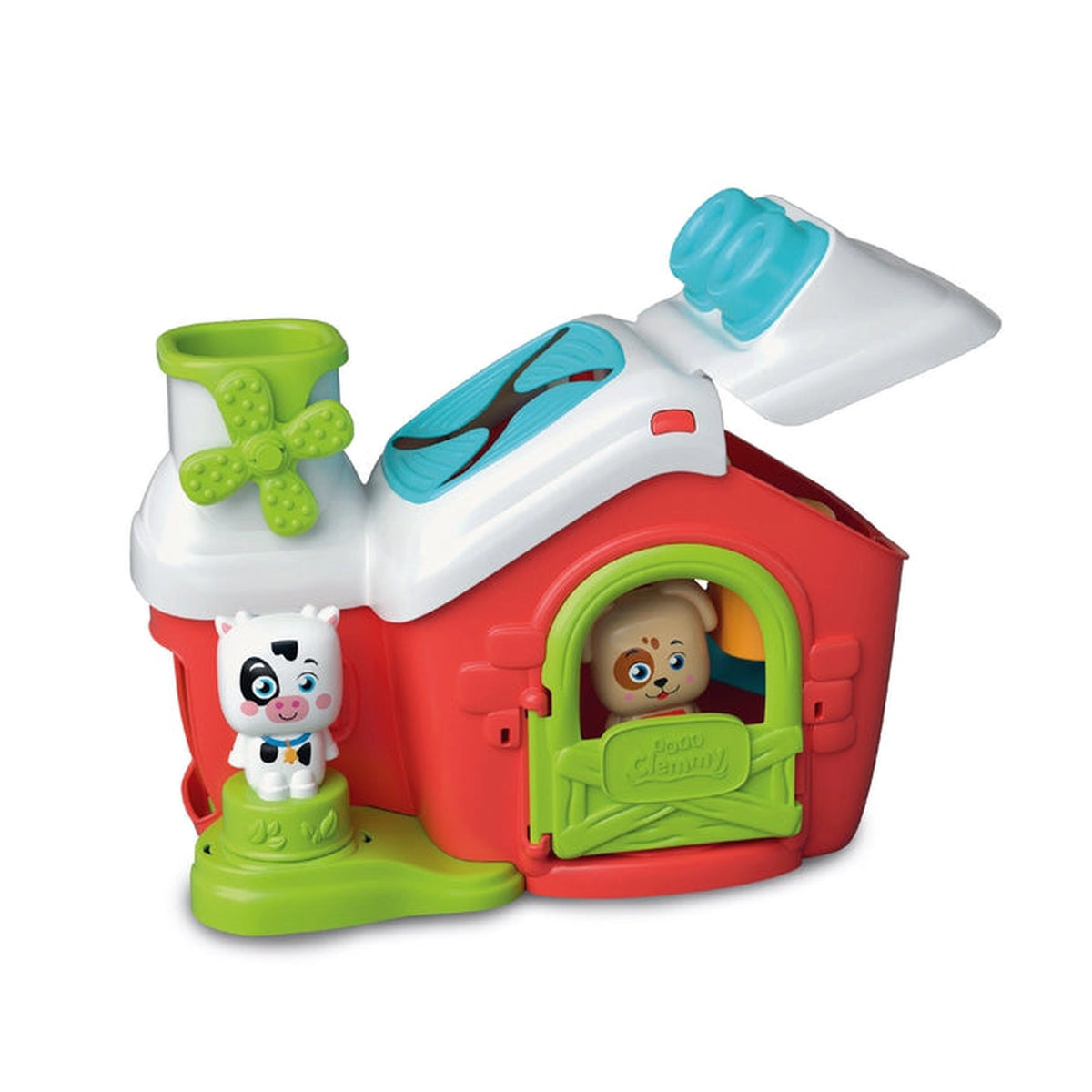 Clementoni - Soft-Clemmy-Touch-Play-Sensory-Farm-Baby-Activity-Toys