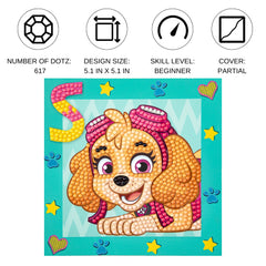 DIAMOND DOTZ - DOTZIES PAW PATROL Skye Diamant Schilderen - Kunst & Ambachten