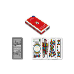 Dal Negro - Trevisane Pro Kaarten N.114 - Rode Case - 40 Kaarten