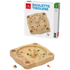 Dal Negro - Tiroler Roulette Houten Bordspellen Set
